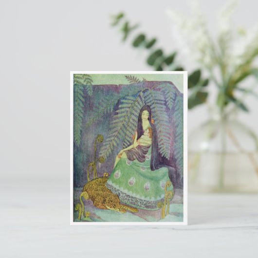 Mutter und Kind Dorothy Lathrop Postkarte (Stehend Vorderseite)