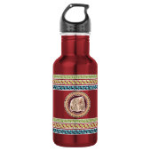 Mutter und Kind Edelstahlflasche (Vorderseite)