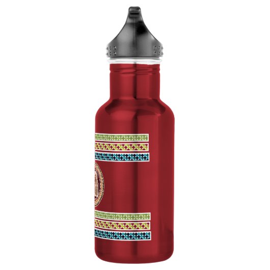 Mutter und Kind Edelstahlflasche (Rechts)