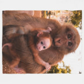 MUTTER UND KIND FLEECEDECKE (Vorderseite (Horizontal))