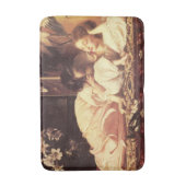 Mutter und Kind (Frau und Tochter) Badematte (Vorderseite Vertikal)