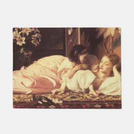 Mutter und Kind (Frau und Tochter) Fußmatte