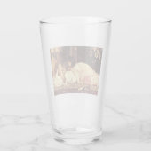 Mutter und Kind (Frau und Tochter) Glas (Rückseite)