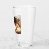 Mutter und Kind (Frau und Tochter) Glas (Links)