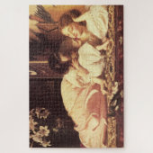 Mutter und Kind (Frau und Tochter) Puzzle (Vertikal)