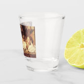 Mutter und Kind (Frau und Tochter) Schnapsglas (Rechts)