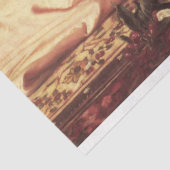 Mutter und Kind (Frau und Tochter) Seidenpapier (Ausschnitt)