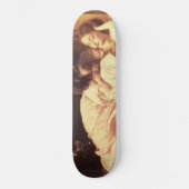 Mutter und Kind (Frau und Tochter) Skateboard (Vorderseite)