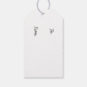 Mütter und Kind Geschenkanhänger (Rückseite)