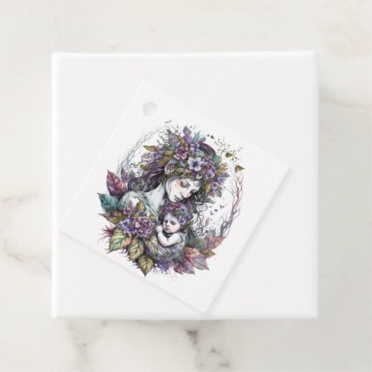 Mütter und Kind Geschenkanhänger (Beispiel)