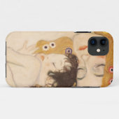 Mutter und Kind Gustav Klimt Case-Mate iPhone Hülle (Rückseite (Horizontal))