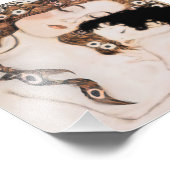 Mutter und Kind Gustav Klimt Fotodruck (Ecke)