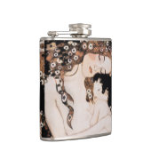 Mutter und Kind Gustave Klimt Flachmann (Rechts)