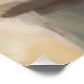 Mutter und Kind Harmonie der Liebe Abstrakte Mauer Poster (Ecke)