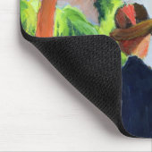 Mutter und Kind im Park, 1914 Mousepad (Ecke)
