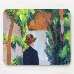 Mutter und Kind im Park, 1914 Mousepad