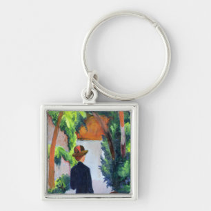 Mutter und Kind im Park, 1914 Schlüsselanhänger
