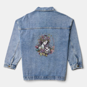 Mütter und Kind Jeansjacke