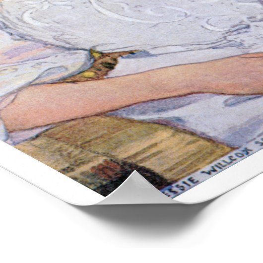 Mutter und Kind, Jessie Willcox Smith Poster (Ecke)