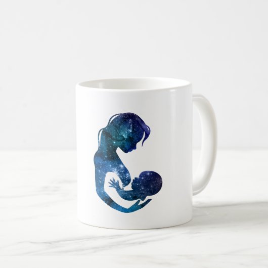 Mutter und Kind Kaffeetasse (VorderseiteRechts)