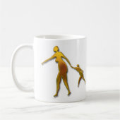Mutter und Kind Kaffeetasse (Links)
