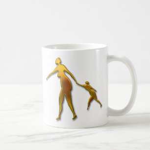 Mutter und Kind Kaffeetasse