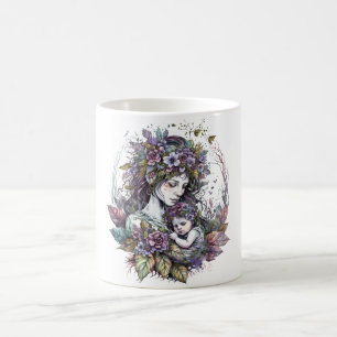 Mütter und Kind Kaffeetasse