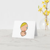 Mutter und Kind Karte (Gelbe Blume)