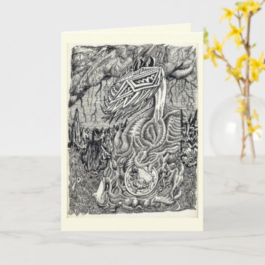 Mutter und Kind Karte (Gelbe Blume)