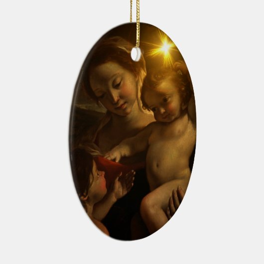 Mutter und Kind Keramikornament (Rechts)