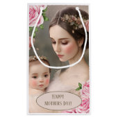 Mutter und Kind Kleine Geschenktüte (Rückseite)