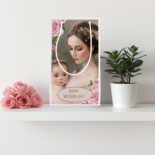 Mutter und Kind Kleine Geschenktüte