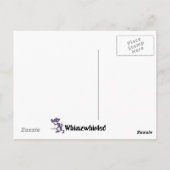 Mutter und Kind (kleine Ungeheuer) Postkarte (Rückseite)