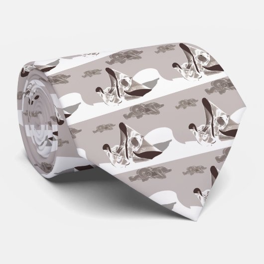 Mutter und Kind Krawatte (Gerollt)