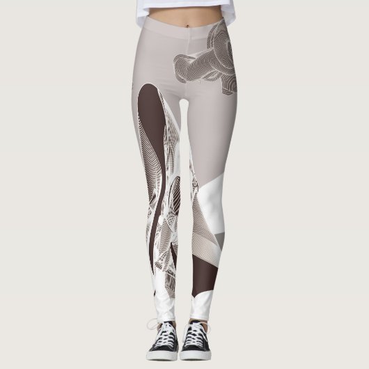 Mutter und Kind Leggings (Vorderseite)