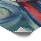 Mutter und Kind - Leinwand Poster (Ecke)