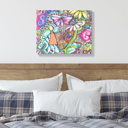 Mutter und Kind Leinwanddruck (Insitu (Schlafzimmer))