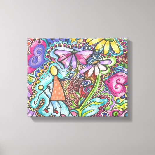 Mutter und Kind Leinwanddruck (Vorderseite)