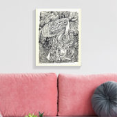 Mutter und Kind Leinwanddruck (Insitu (Wohnzimmer))