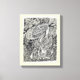 Mutter und Kind Leinwanddruck