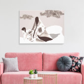 Mutter und Kind Leinwanddruck (Insitu (Wohnzimmer))