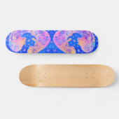Mutter und Kind - Liebe - Kunst Skateboard (Horizontal)