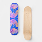 Mutter und Kind - Liebe - Kunst Skateboard (Vorderseite)