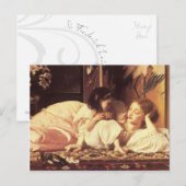 Mutter und Kind - Lord Frederick Leighton Postkarte (Vorne/Hinten)