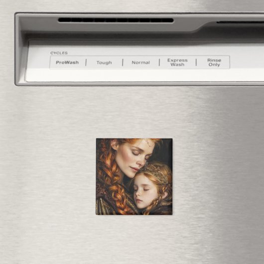 Mutter und Kind Magnet (In Situ (Geschirrspüler))