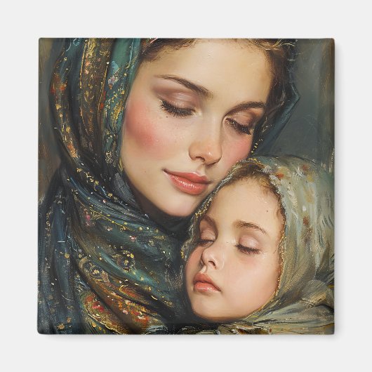 Mutter und Kind Magnet (Vorne)