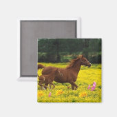 Mutter und Kind Magnet (Vorderseite/Rückseite)