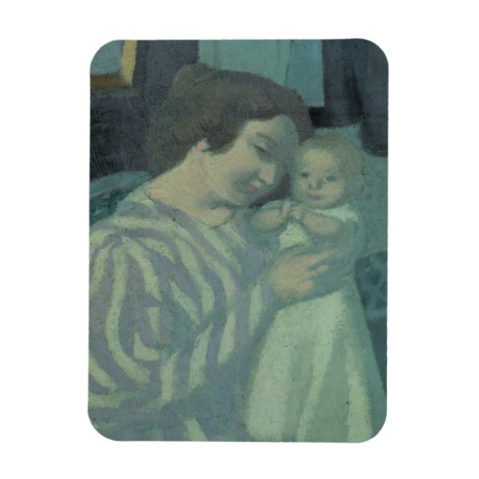 Mutter und Kind Magnet (Vertikal)