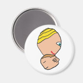 Mutter und Kind Magnet (Vorderseite/Rückseite)