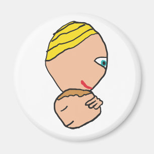 Mutter und Kind Magnet